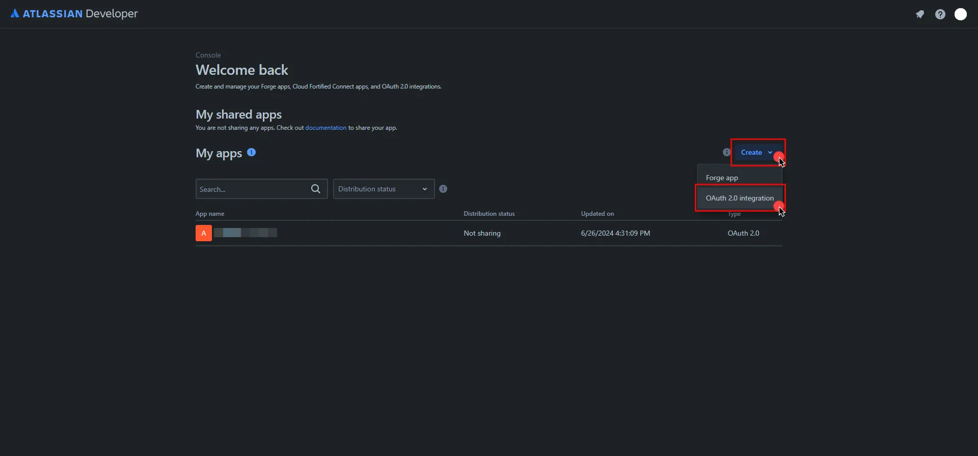 Create an App