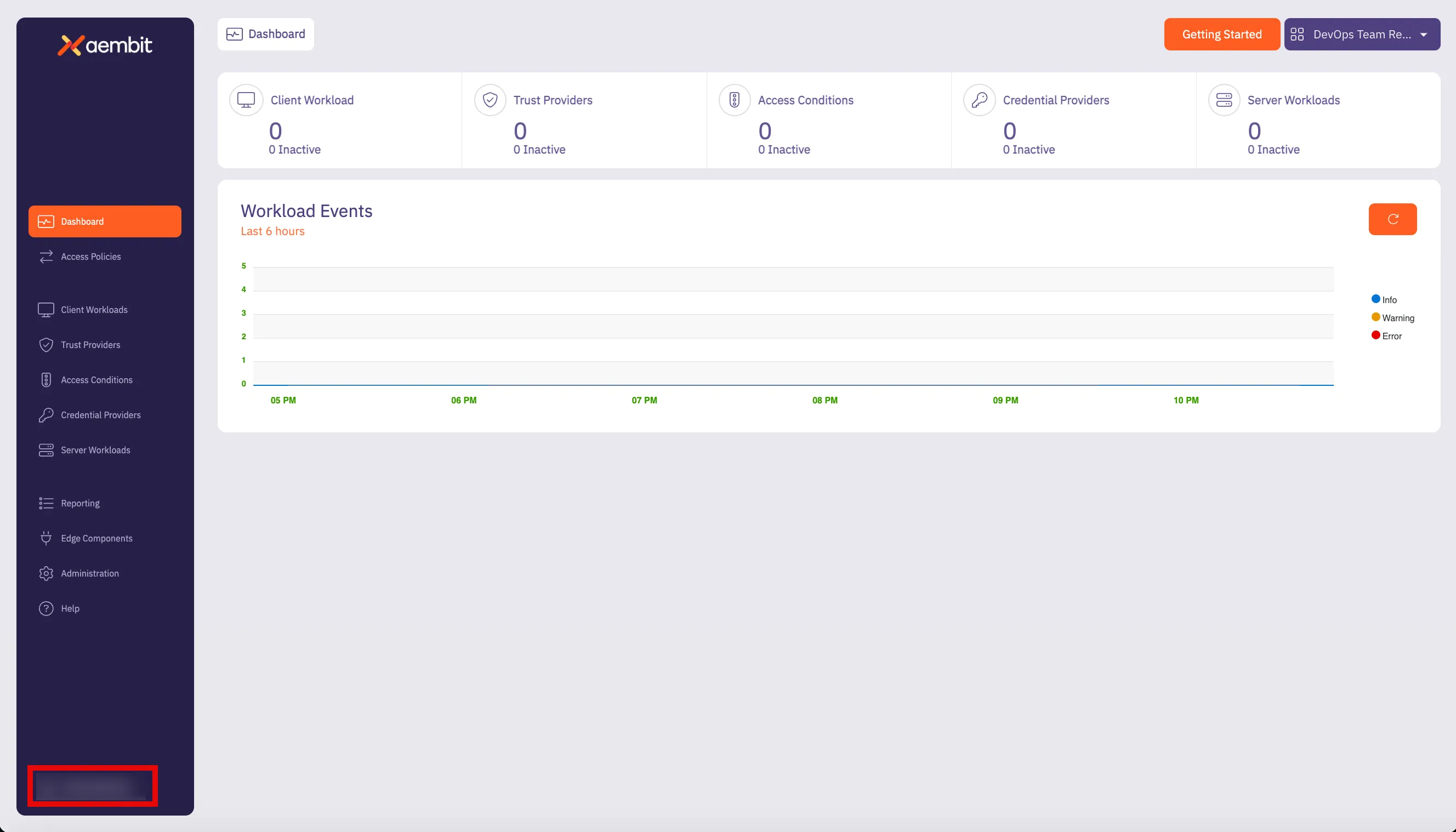 Dashboard Page