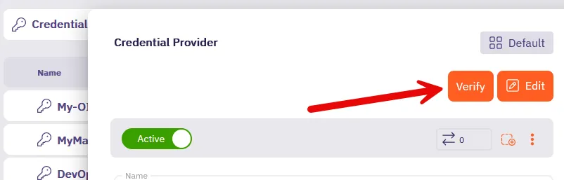 Verify JWT-SVID Token Credential Provider
