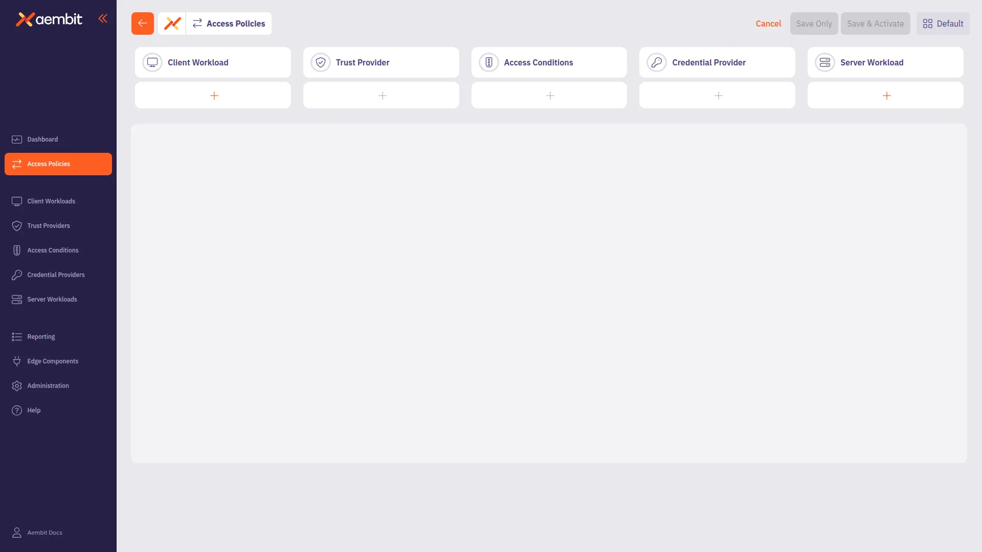 Create Access Policy