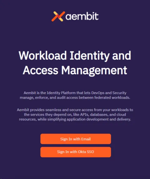 Updated Login Page With Okta