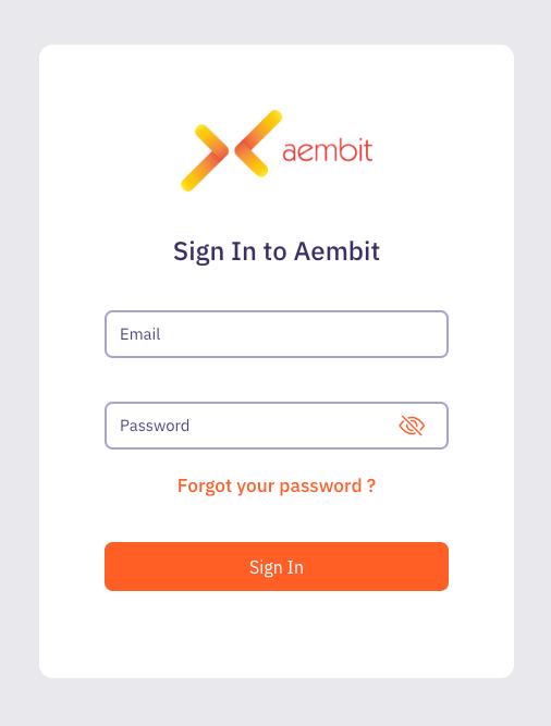 Sign In Page