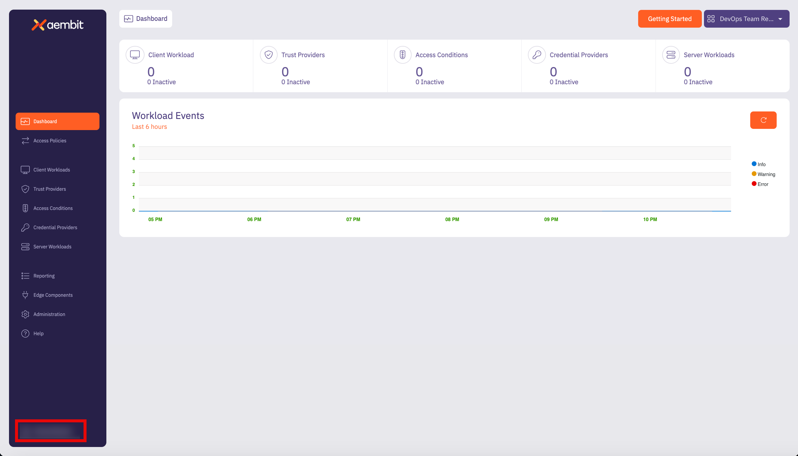 Dashboard Page