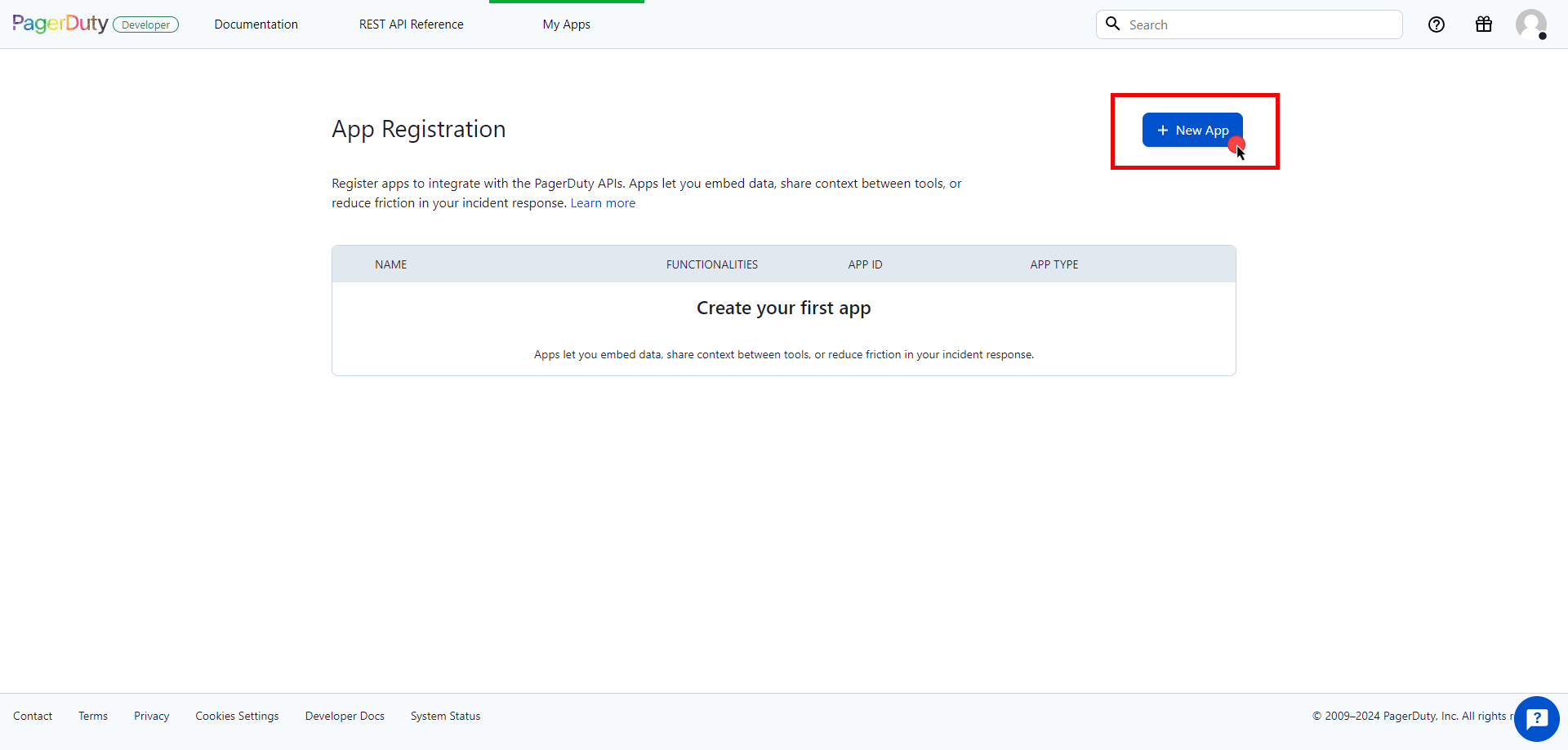 PagerDuty New App