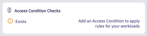 Access Conditions Checks