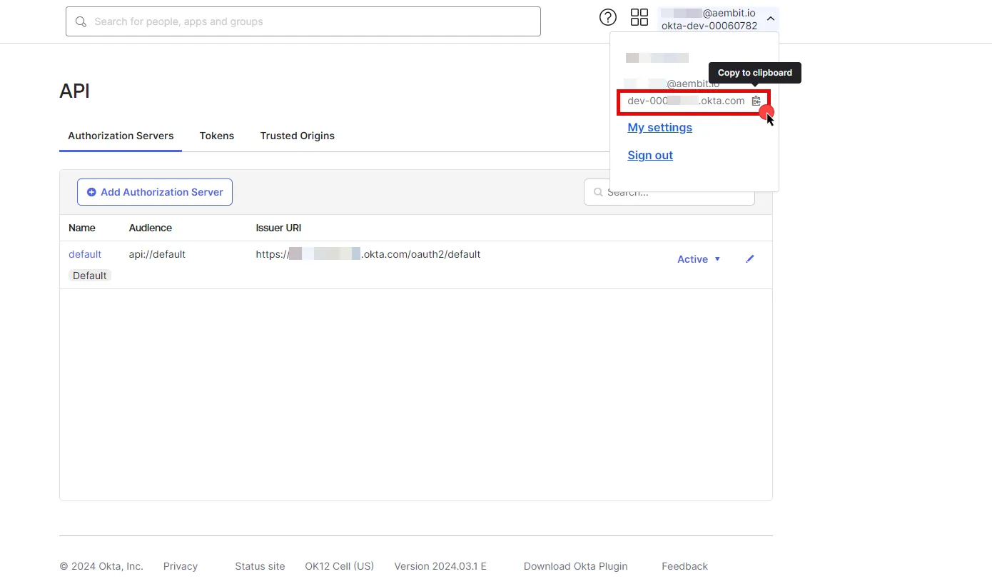 Okta Endpoint