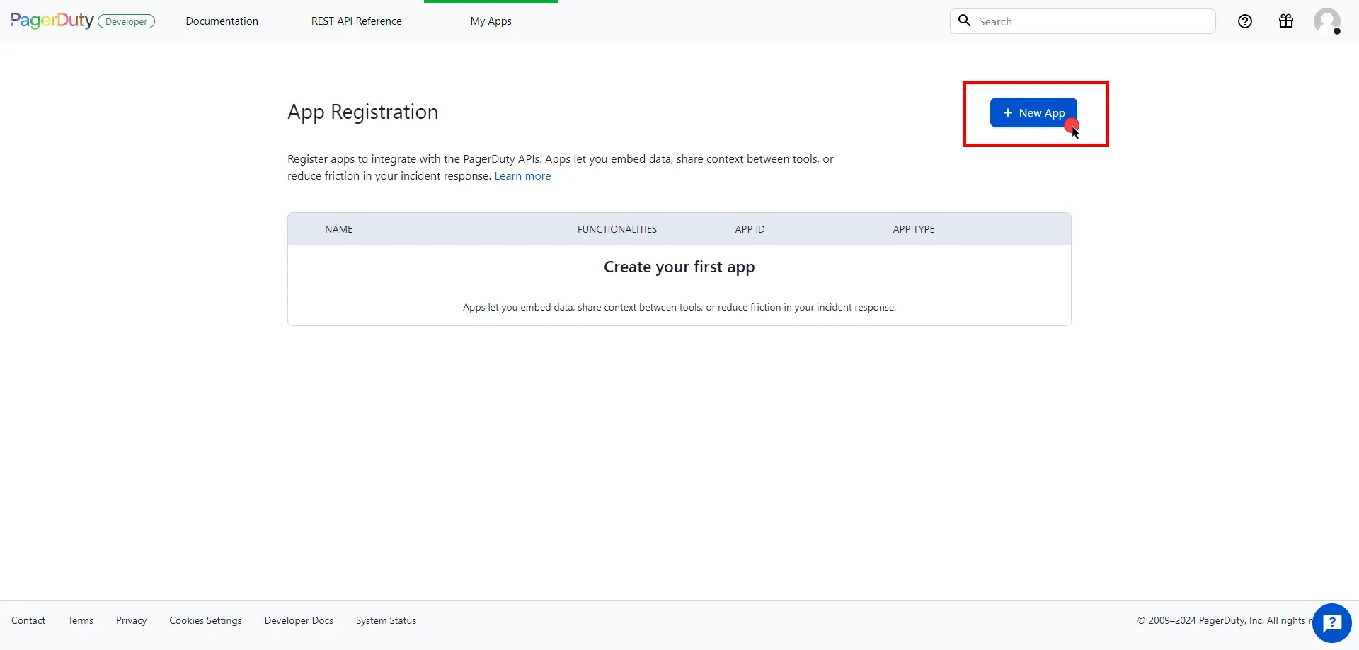 PagerDuty New App